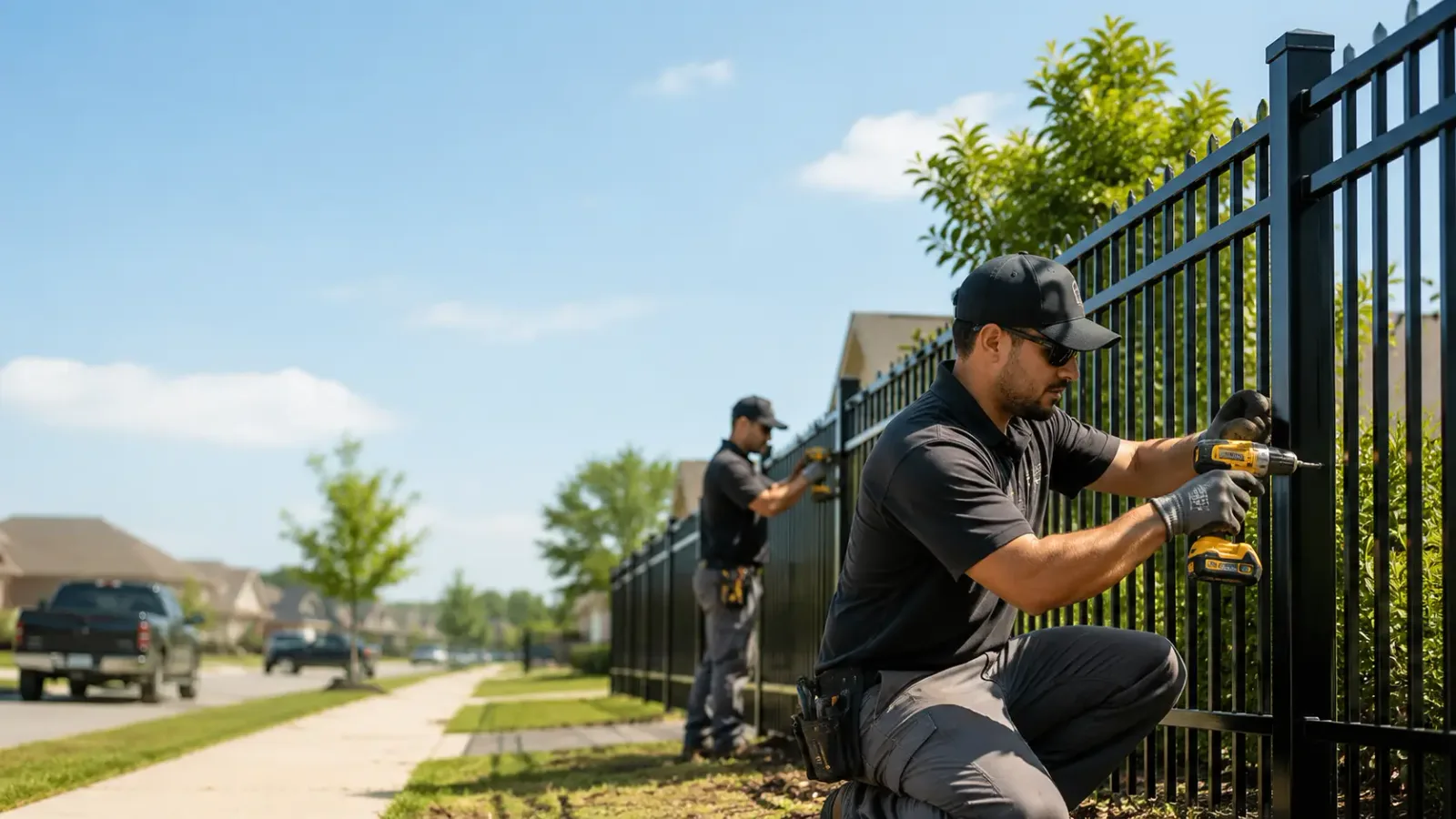 Metal Fence Installation in Covington, MI
